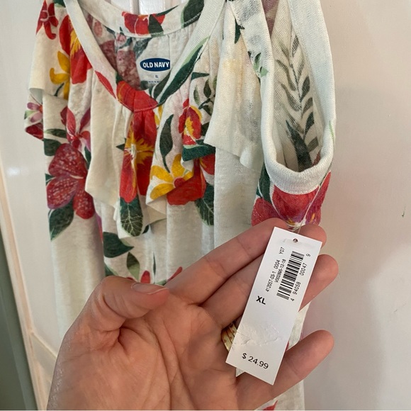 Hawaiian Ruffle Tank - Picture 5 of 6